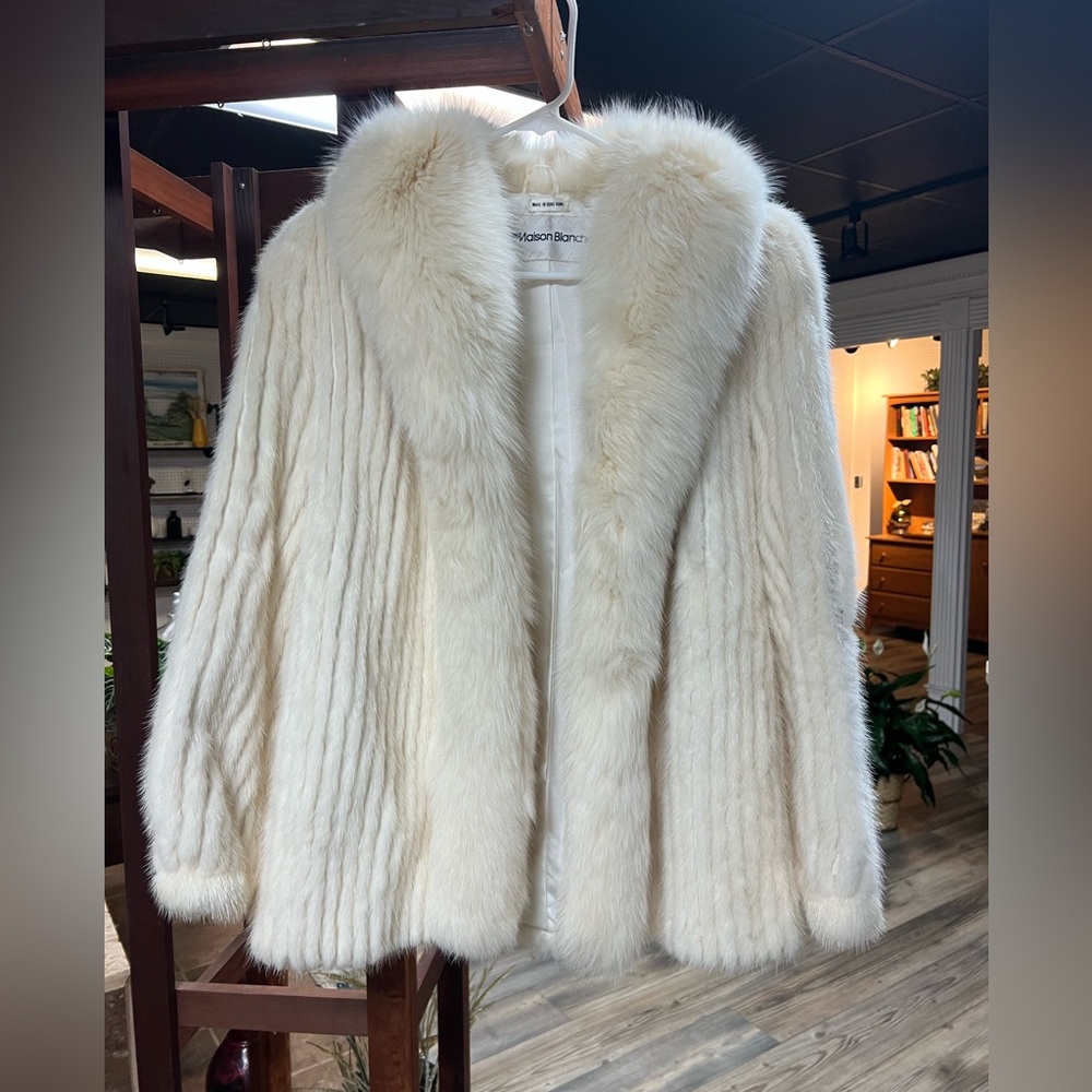 RARE Vintage Maison Blanche Mink fur coat
